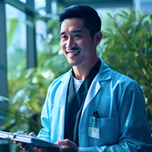 Tenaga medis ramah pasien internasional